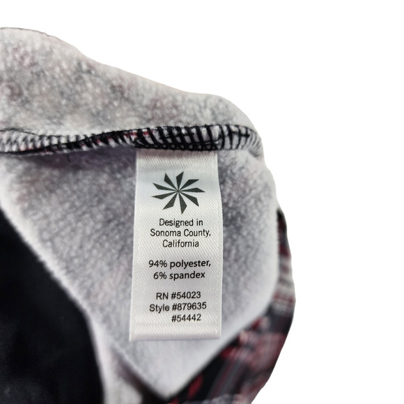 Athleta Red and Black Plaid Mini Skirt - Picture 7 of 8